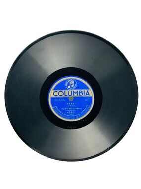 Art Hickmans Orchestra Peggy / Tell Me Why 10in Shellac 78 RPM Columbia A2812